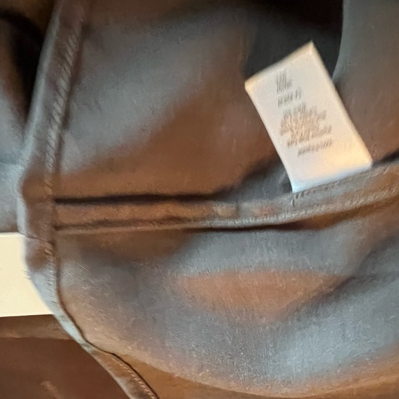 NWT Talbots lt brown balloon sleeve blouse. 3/4 sleeves. Size XL - Picture 6 of 7